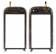 Ventana Tactil + Frame Nokia C7 / C7-00 Plata
