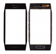 Touch Screen + Frame Nokia X7-00 Black
