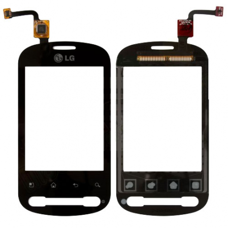 Ventana Tactil LG Optimus ME P350 Negro