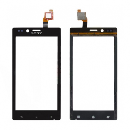 Ventana Tactil Sony Xperia J ST26i Negra