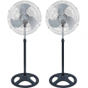Ventilador Industrial de Pie 18" Pack 2 Unidades