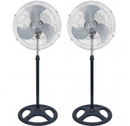 Ventilador Industrial de Pie 18" Pack 2 Unidades