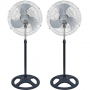 Ventilador Industrial de Pie 18" Pack 2 Unidades